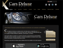 Tablet Screenshot of carsdeluxe.es